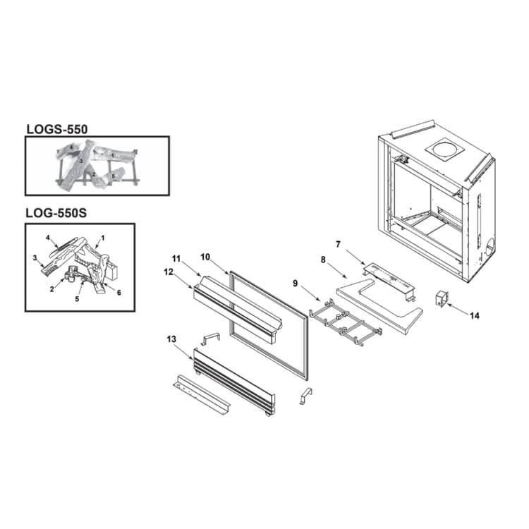 SL-550TR/DSI Main Assembly