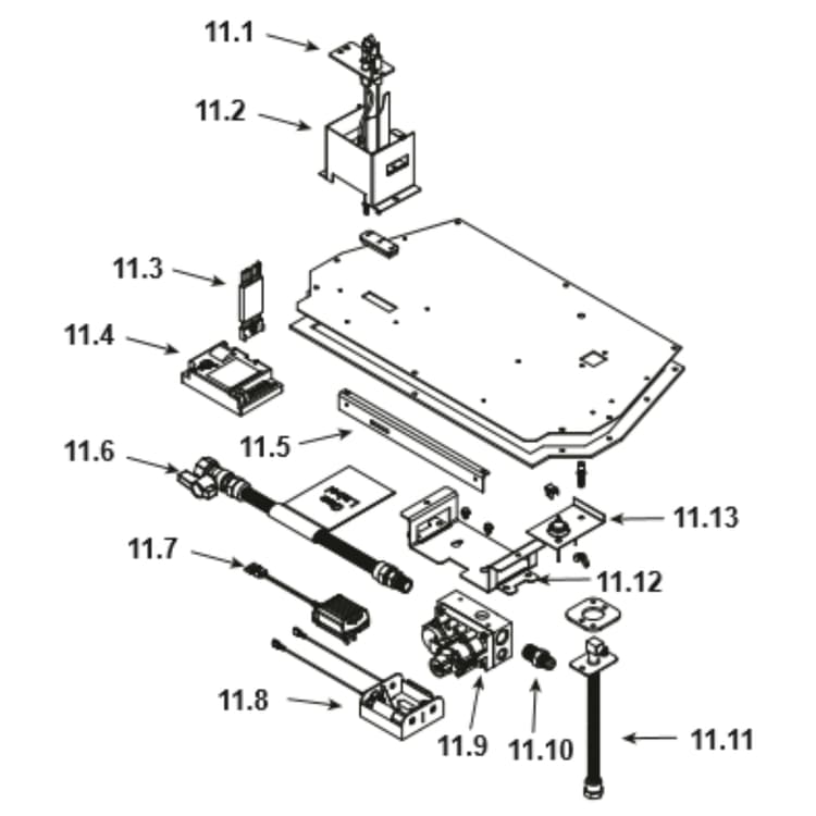 COSMO-SXT-IPI #11 Valve Assembly