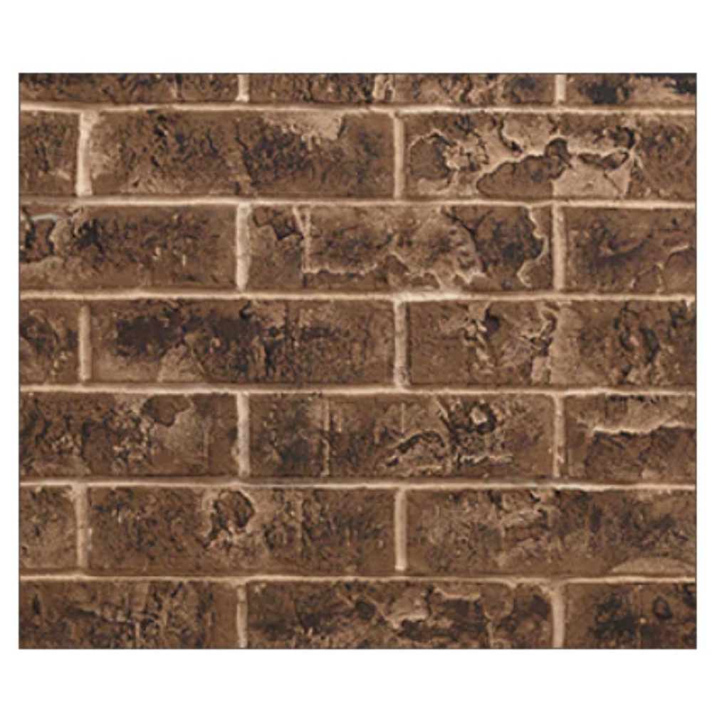 90964MON Traditional 25" Brick Interior Panels Tavern Brown