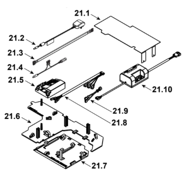 I30X-AU #21 Component Tray