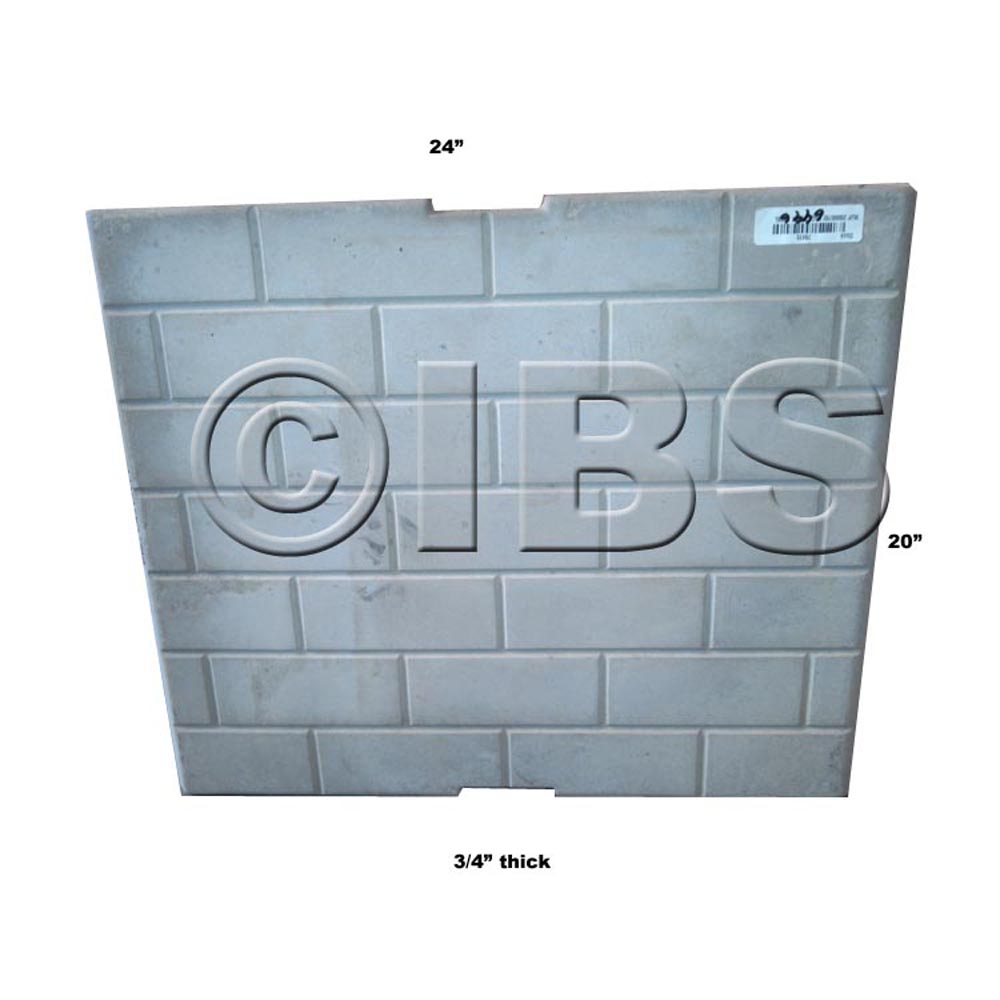 20000792K Back Brick Cr36L - DISCONTINUED Replaced By Cut To Size Panel
