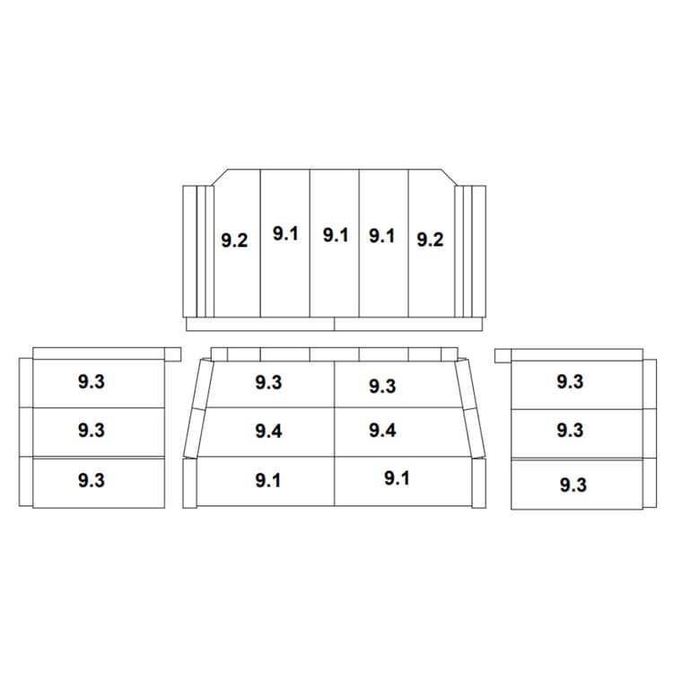 Northstar-BK/Northstar-NT #9 Brick Set
