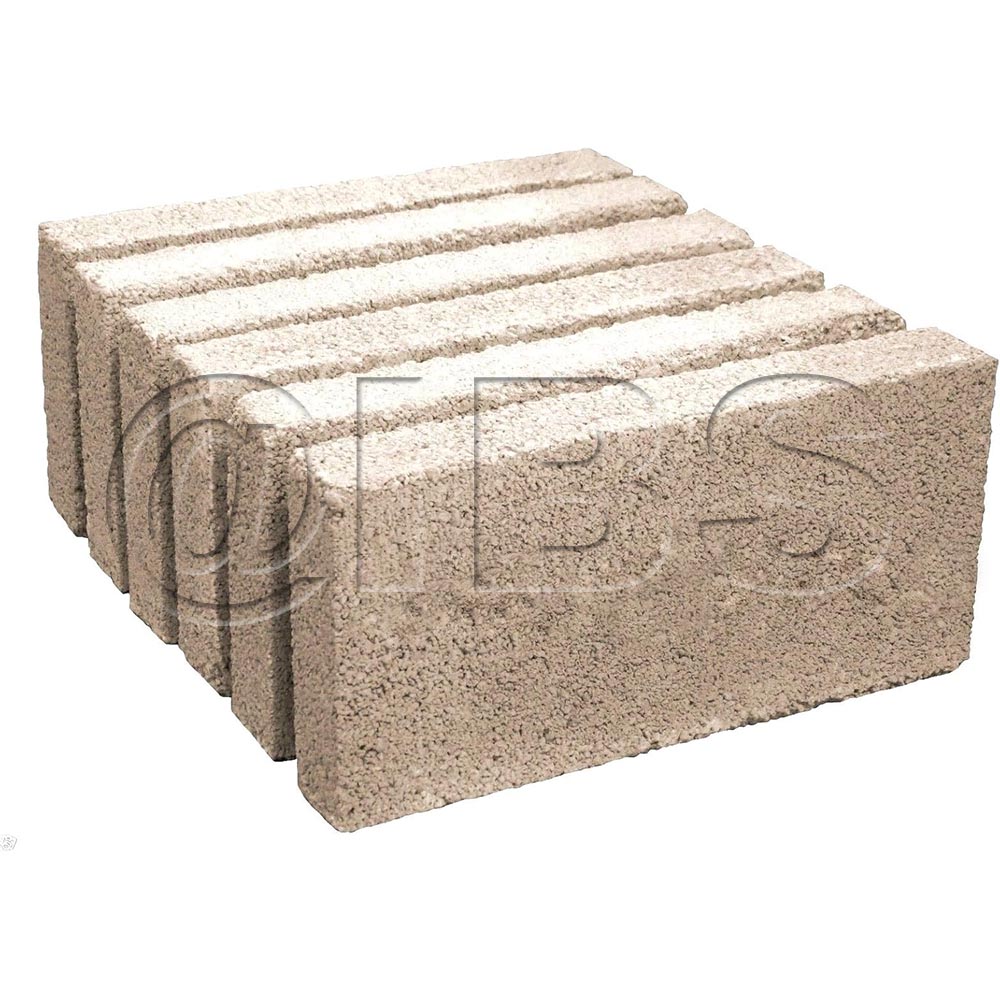 832-3040 Brick Uncut (Set Of 6)