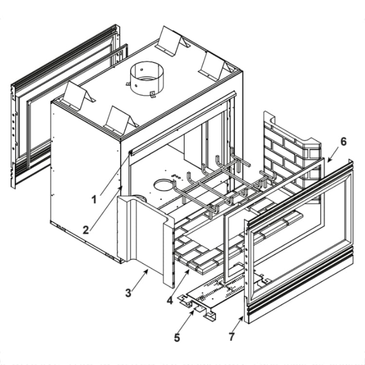 ST-42TVFL-DSI Main Assembly