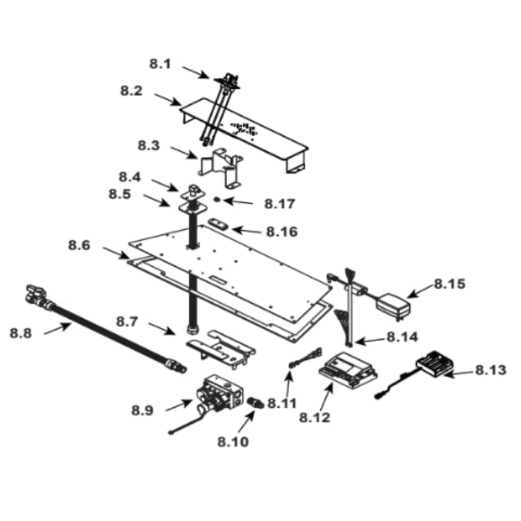 SOHO-CEB #8 Valve Assembly
