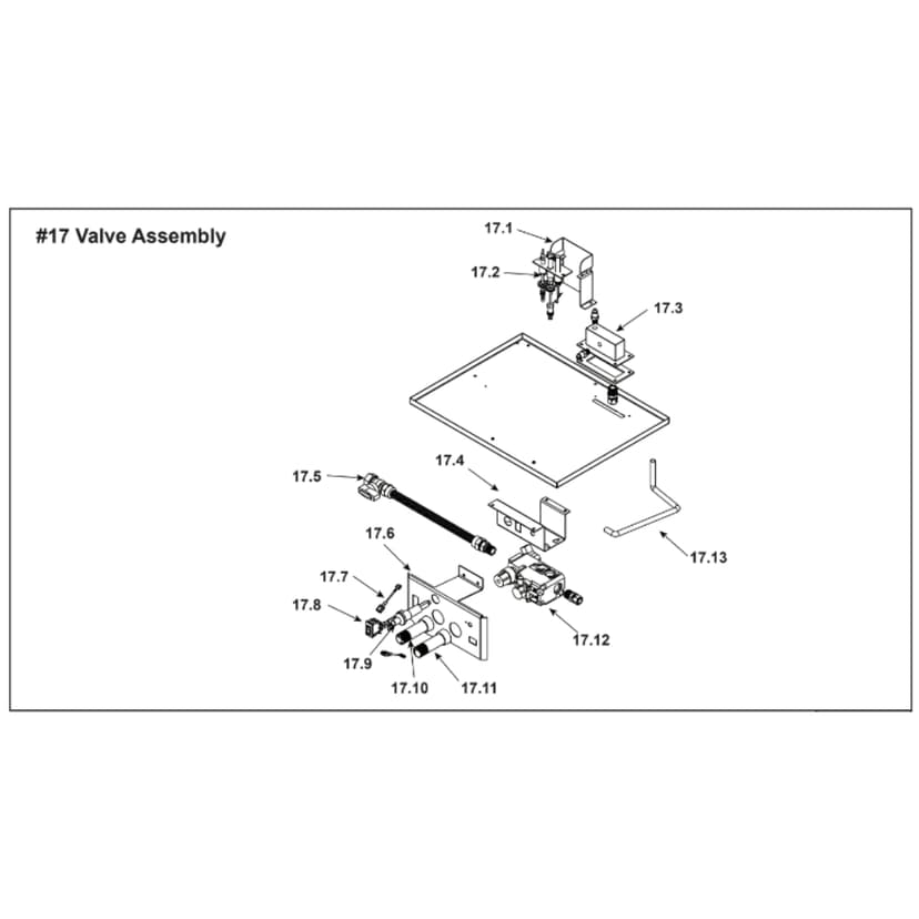 6000TRI #17 VALVE ASSEMBLY