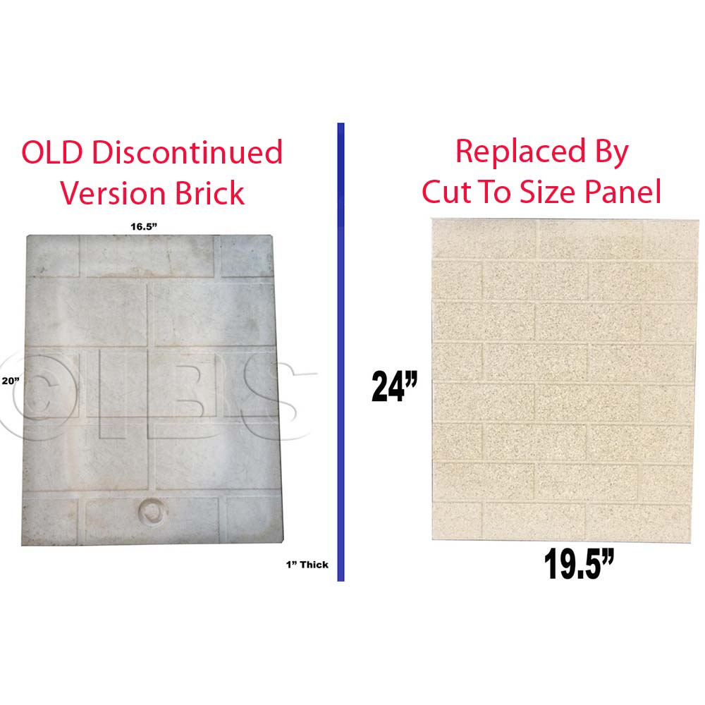 3925121 Side Brick Left or Right 36 or 42 - DISCONTINUED Replaced By Cut to Size Panel
