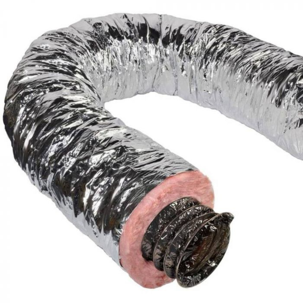 4 (100Mm) Insulated Flex Duct For Outside ID4 by Heat & Glo