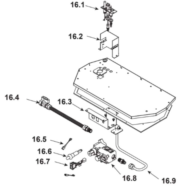 SL-750TRS-C #16 Valve Assembly