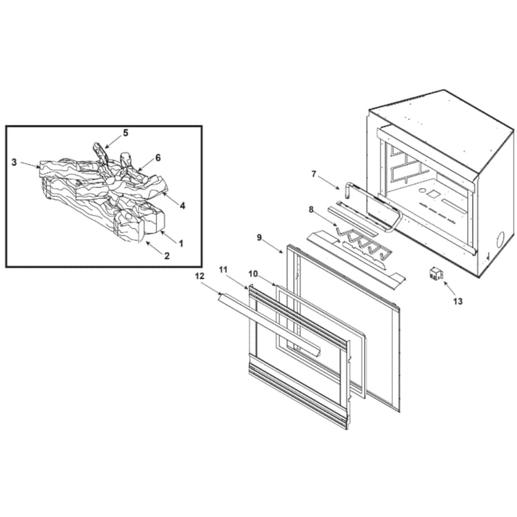 8000GDV Log Set Assembly