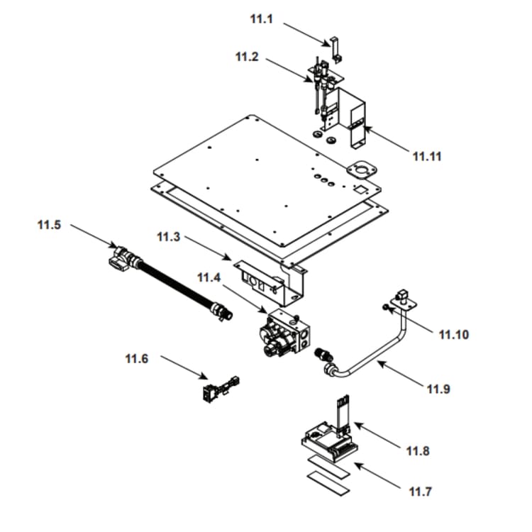 8000TRD-IPI #11 Valve Assembly