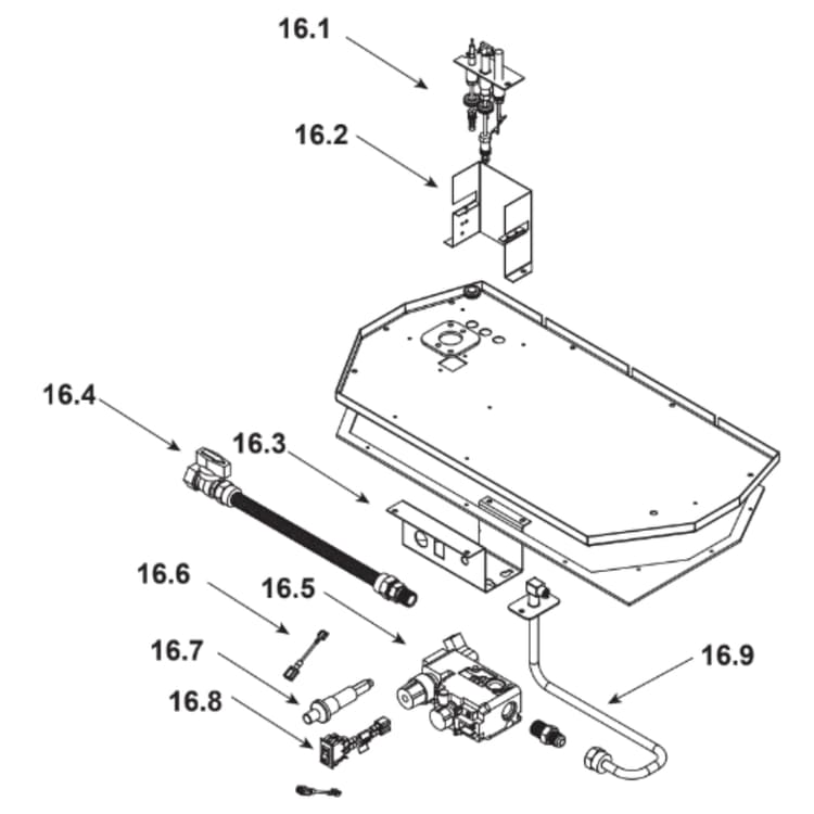 SL-750TR-DSI-C #16 Valve Assembly