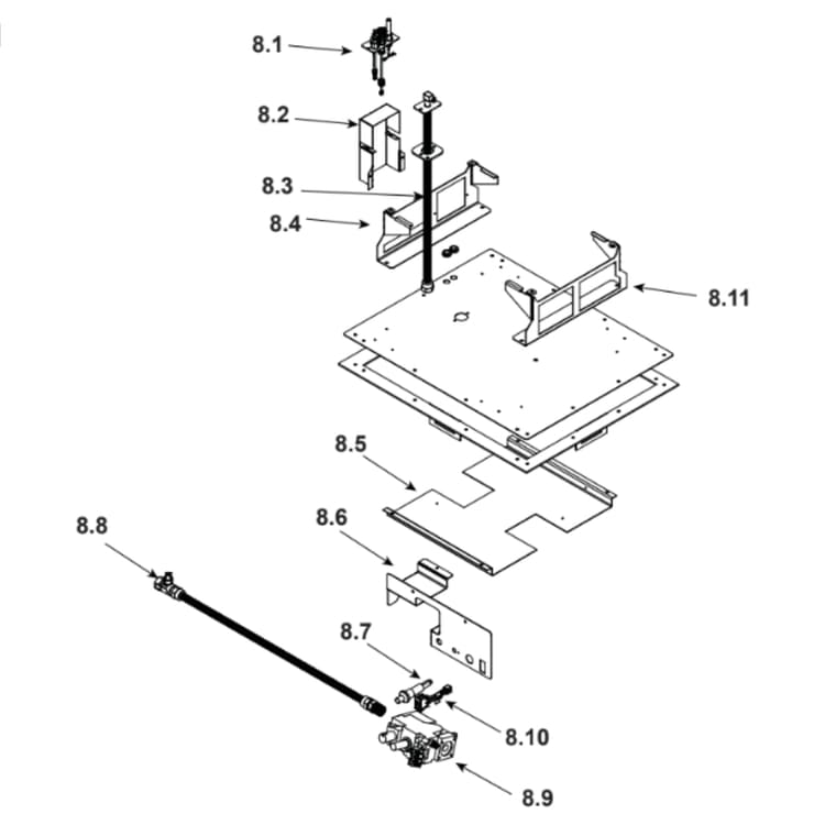 LCOR-HVB-CE #8 Valve Assembly
