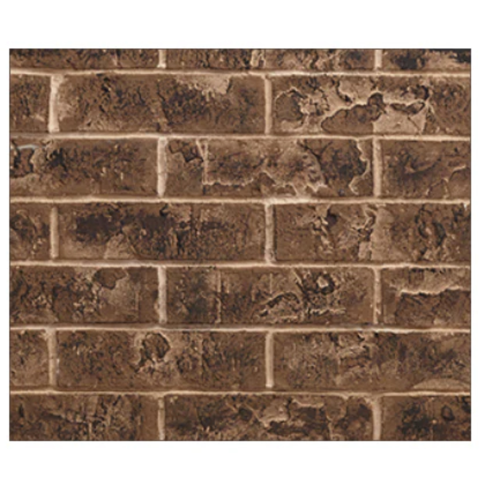 90966MON Traditional 30" Brick Interior Panels Tavern Brown