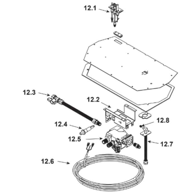 SL-550BE-B #12 Valve Assembly
