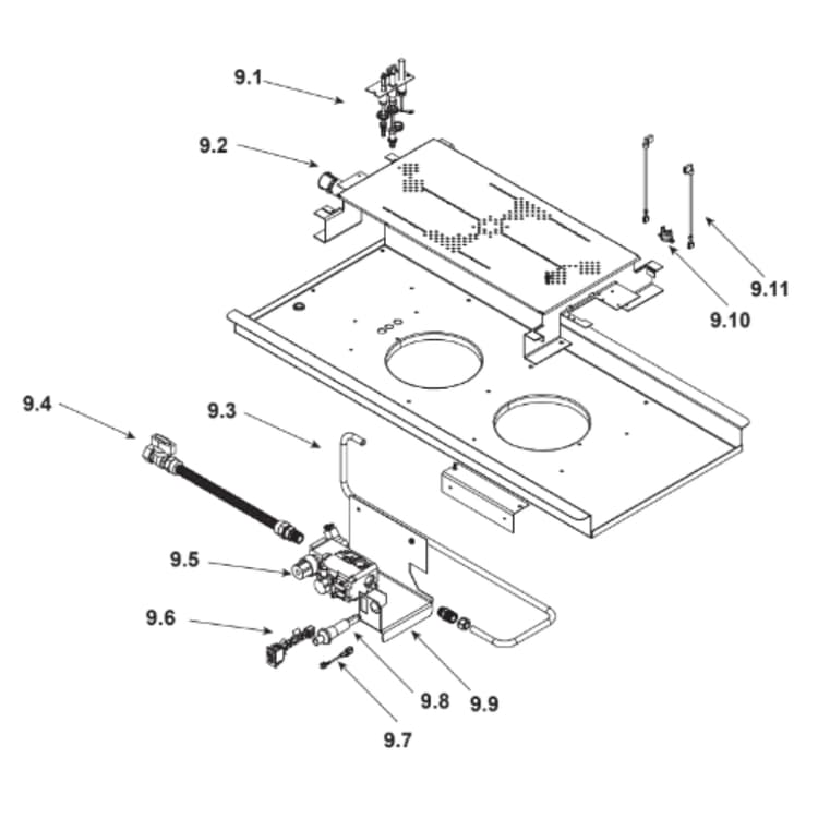 PIER-TVFL #9 Valve Assembly