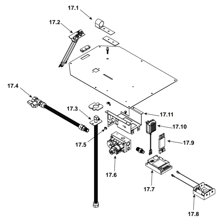 RCOR-36TRB-IPI #17 Valve Assembly