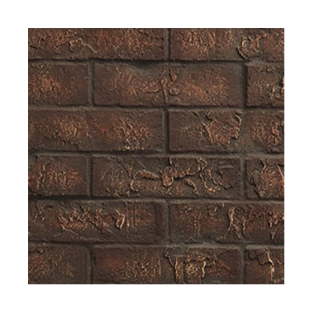 43427MON Brick Interior Panels 36in Cottage Red