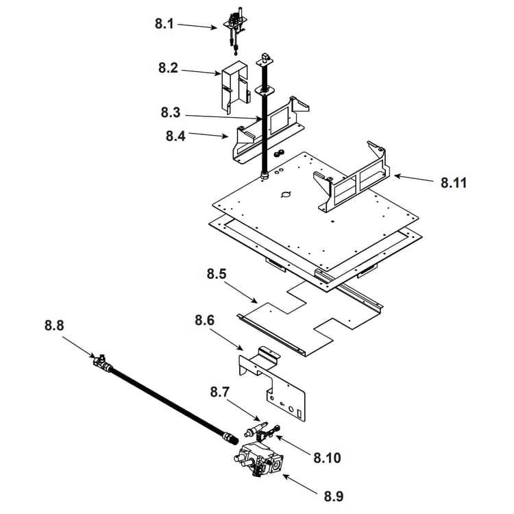 RCOR-HVB-CE #8 Valve Assembly