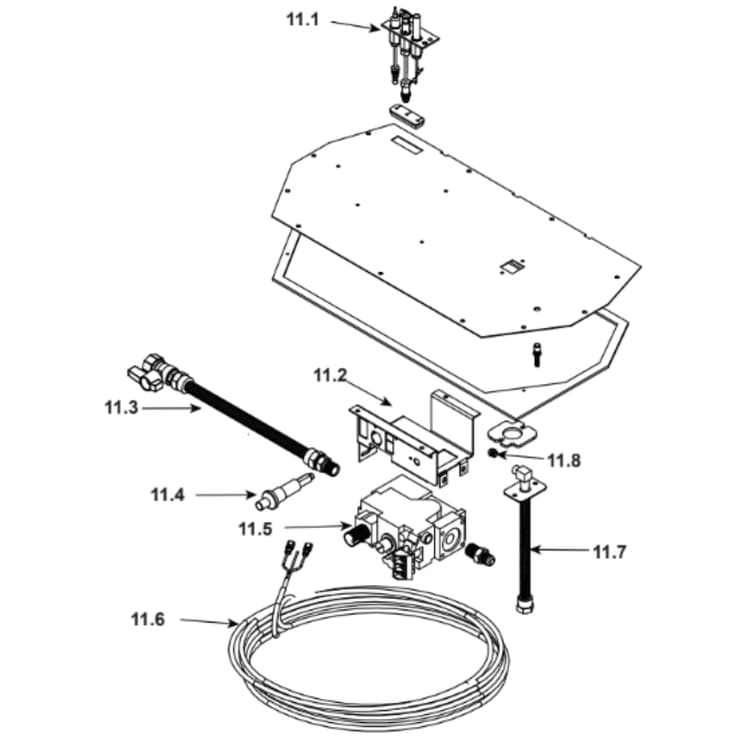 SL-550BE #11 Valve Assembly